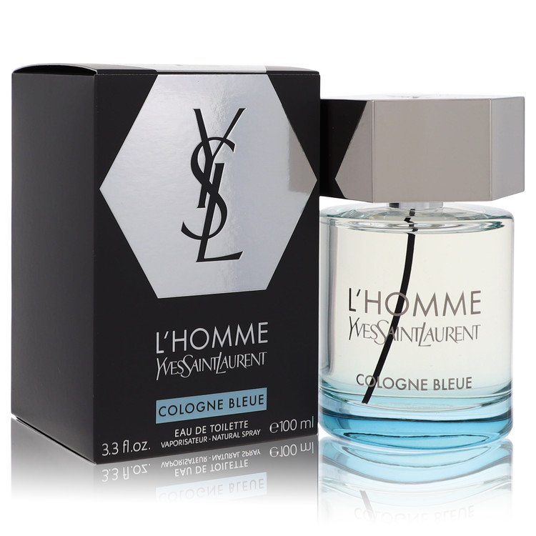L'homme Cologne Bleue by Yves Saint Laurent Eau De Toilette Spray 3.4 oz L'homme Cologne Bleue by Yves Saint Laurent Eau De Toilette Spray 3.4 oz